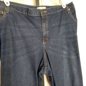 Woman Within Straight Leg Jeans 32W Tall